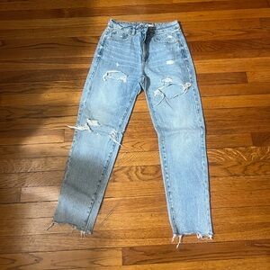 Women's Rip Boyfriend Jeans